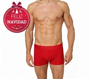 Boxer de Nochevieja para hombre DASHER (color rojo) - Ropa interior masculina