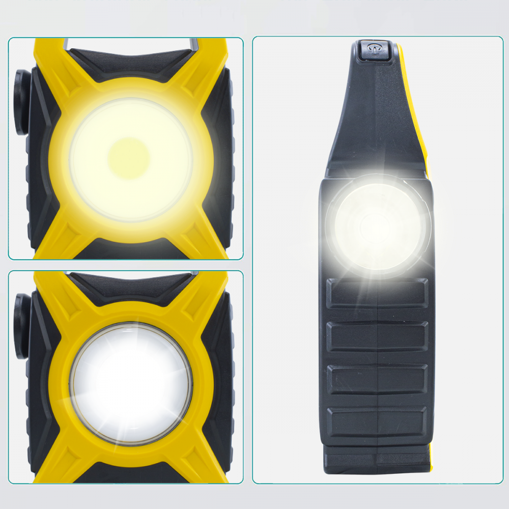 Lámpara de emergencia con panel solar JY-9788 y...