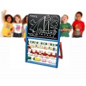 Pizarra para niños + ábaco - Juego y juguete para el aprendizaje infantil 830801