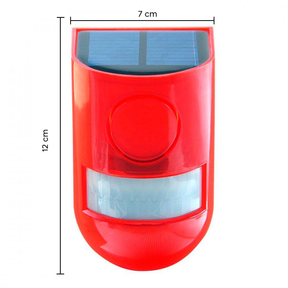 02238 Alarma infrarroja solar detector de...