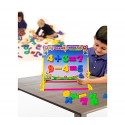 Pizarra para niños + ábaco - Juego y juguete para el aprendizaje infantil 830801
