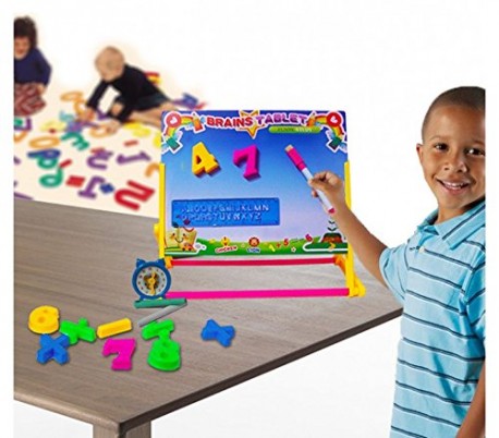 Pizarra para niños + ábaco - Juego y juguete para el aprendizaje infantil 830801