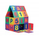 Puzzle infantil de espuma EVA con letras y números de colores - Juego de aprendizaje para niños 529052 - UN MONDO DI GIOCHI