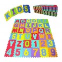 Puzzle infantil de espuma EVA con letras y números de colores - Juego de aprendizaje para niños 529052 - UN MONDO DI GIOCHI