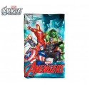 Manta infantil 100 x 150 cm con motivo THE AVENGERS (Los Vengadores) - Hecho de tela escocesa MV92187