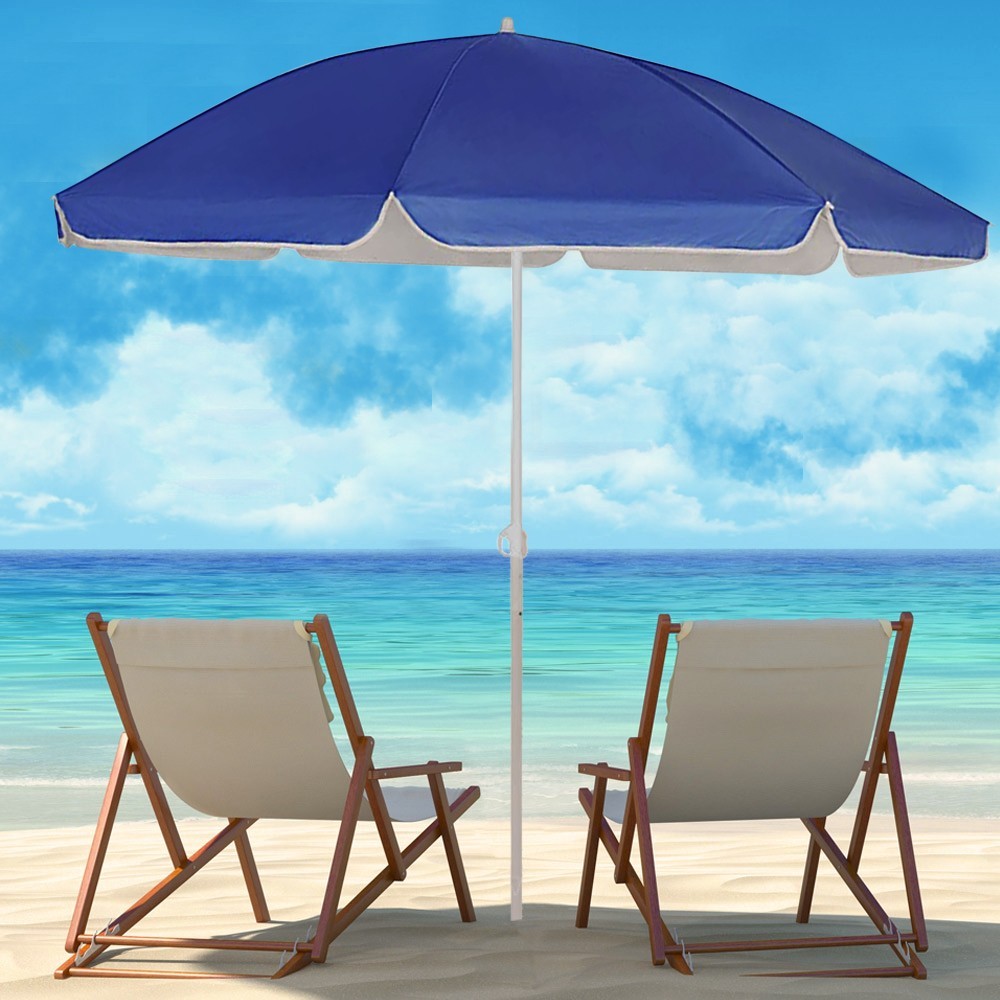 Art. 253001 Sombrilla de playa con palo central...