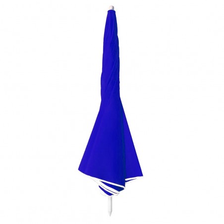 Art. 253001 Sombrilla de playa con palo central color liso TNT con funda 180 cm