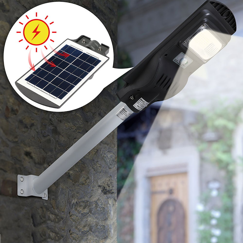 803000 Farola de carga solar con sensor de...