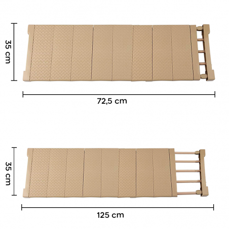 Estante extensible para armarios 35x72,5cm estante telescópico para muebles