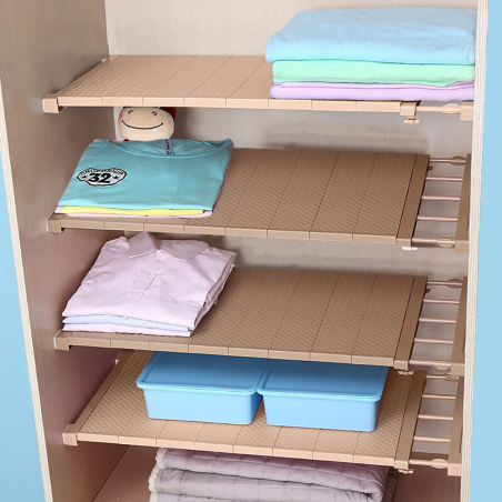 Estante extensible para armarios 35x72,5cm estante telescópico para muebles
