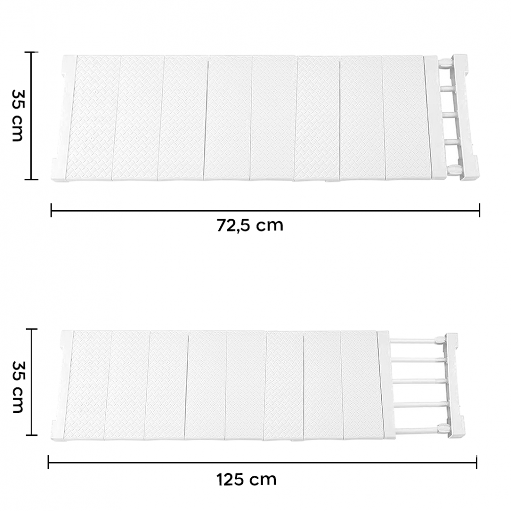 Estante extensible para armarios 35x72,5cm...