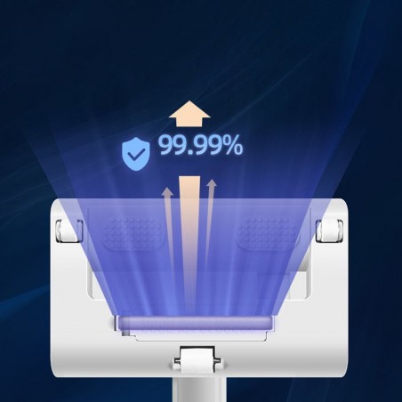 Aspirador ácaros portátil recargable inalámbrico 716515 para el coche y el hogar