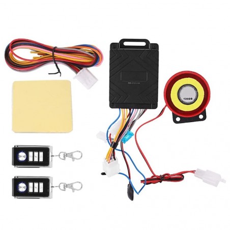 Alarma de seguridad para moto 003502 universal para motos antirrobo 12V