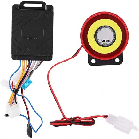 Alarma de seguridad para moto 003502 universal para motos antirrobo 12V