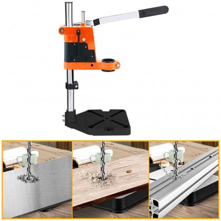 Soporte vertical para taladro de banco DK-001 con corte de columna Base 43mm