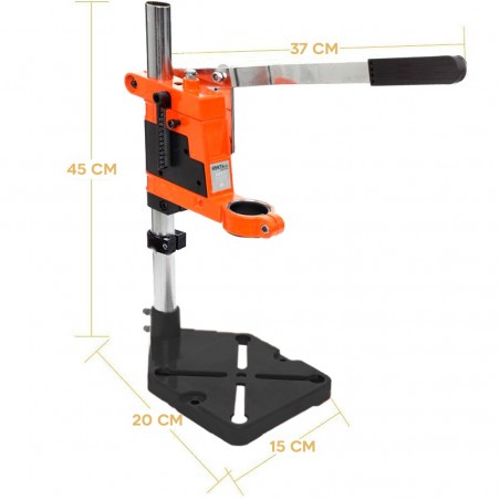 Soporte vertical para taladro de banco DK-001 con corte de columna Base 43mm