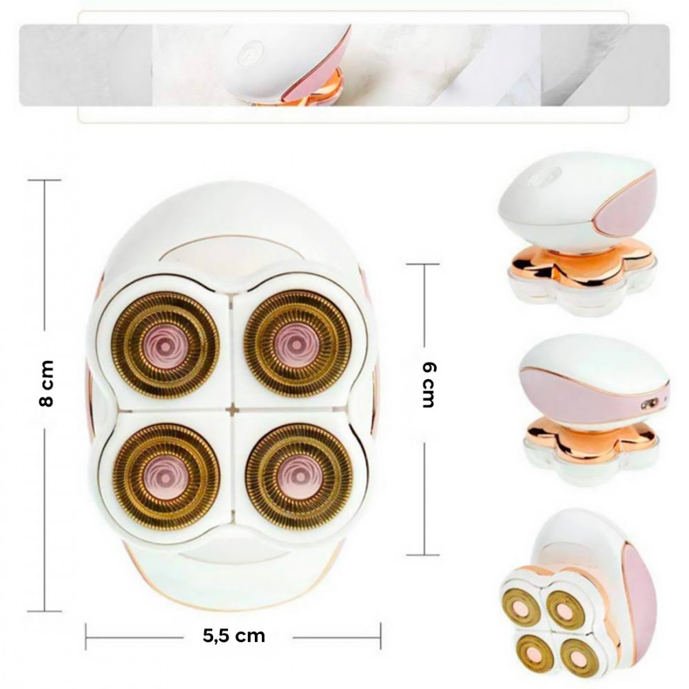 Depiladora eléctrica 029016 para mujer...