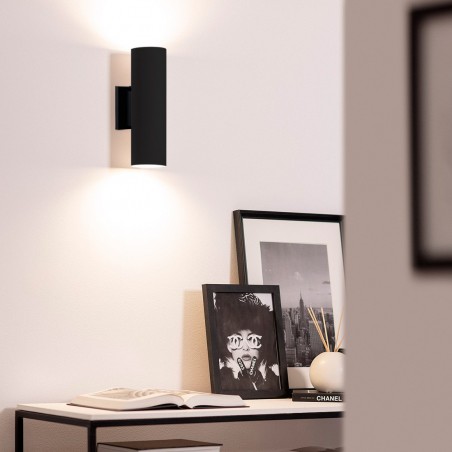 Aplique LED 870182 Lámpara de exterior de diseño moderno en aluminio negro