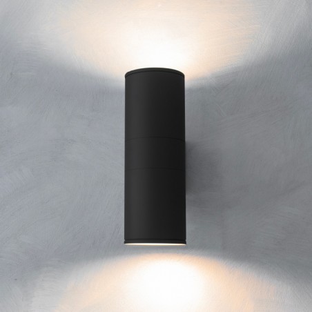 Aplique LED 870182 Lámpara de exterior de diseño moderno en aluminio negro