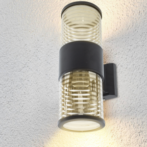 Aplique LED 870229 Lámpara para exterior 33 cm IP65 doble... 2