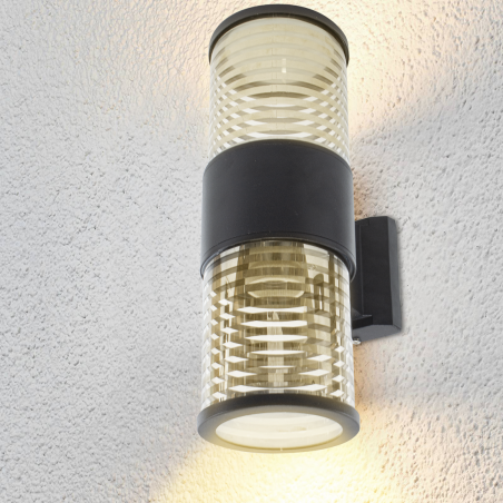 Aplique LED 870229 Lámpara para exterior 33 cm IP65 doble emisión de luz
