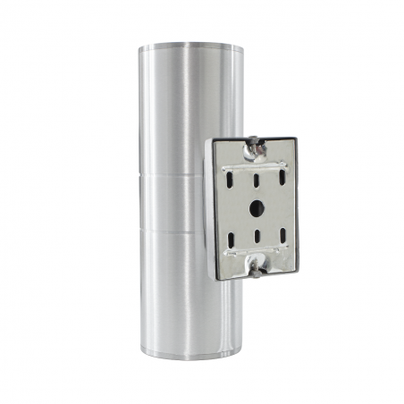 Aplique LED 870205 Lámpara de exterior con diseño Moderno en aluminio plata