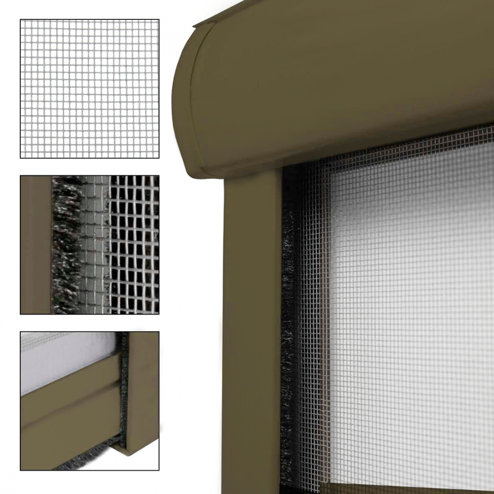 Mosquitera enrollable para ventana 150X250cm...