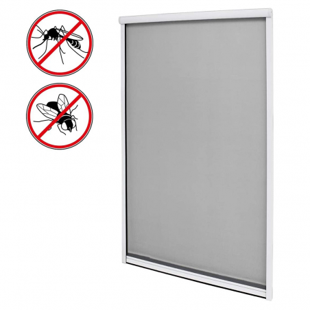 Mosquitera enrollable para ventana 150X250cm Kit Diy reducible deslizante