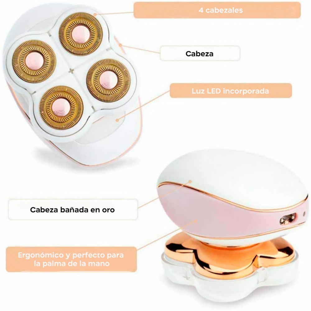 Depiladora eléctrica 029016 para mujer...
