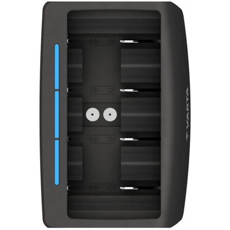 Cargador de batería universal Varta Indicador de carga LED Pilas AA AAA C D 9V