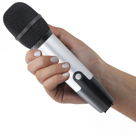 Karaoke altavoz inalámbrico Bluetooth 714386 Altavoz portátil con 2 micrófonos