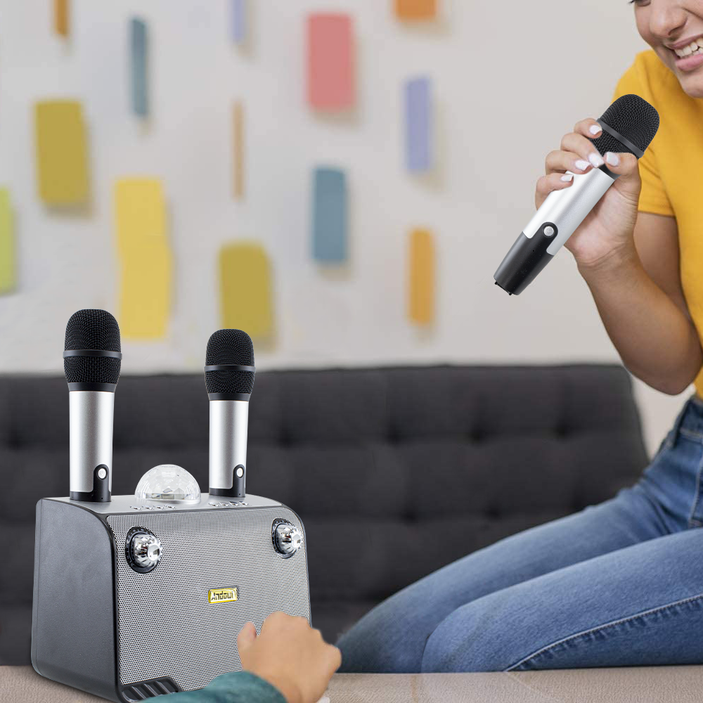 Karaoke altavoz inalámbrico Bluetooth 714386...