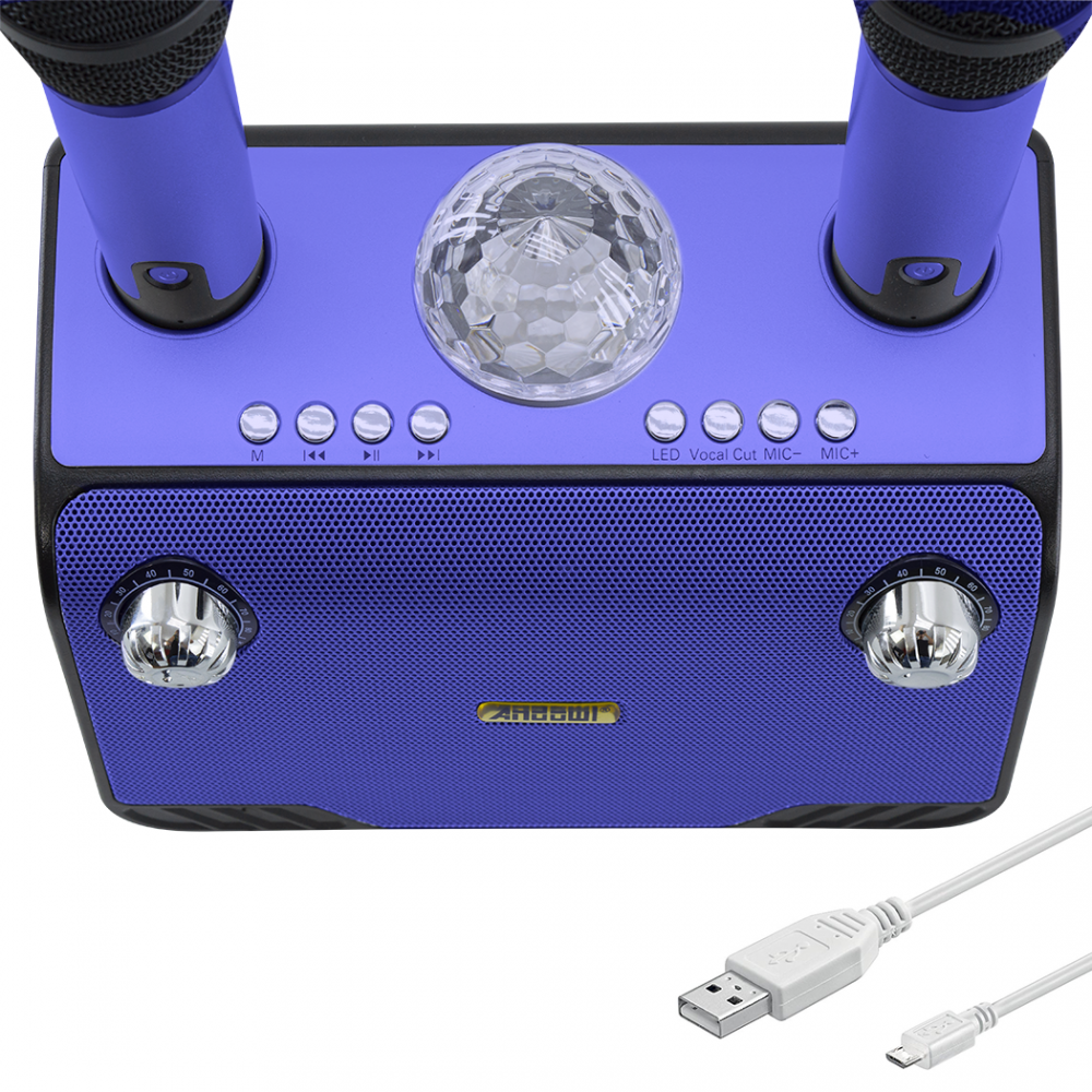Karaoke altavoz inalámbrico Bluetooth 714386...
