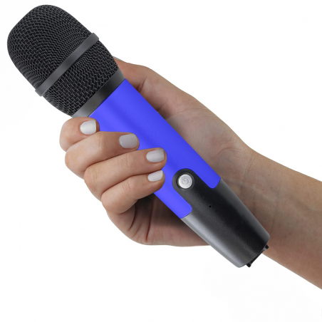 Karaoke altavoz inalámbrico Bluetooth 714386 Altavoz portátil con 2 micrófonos