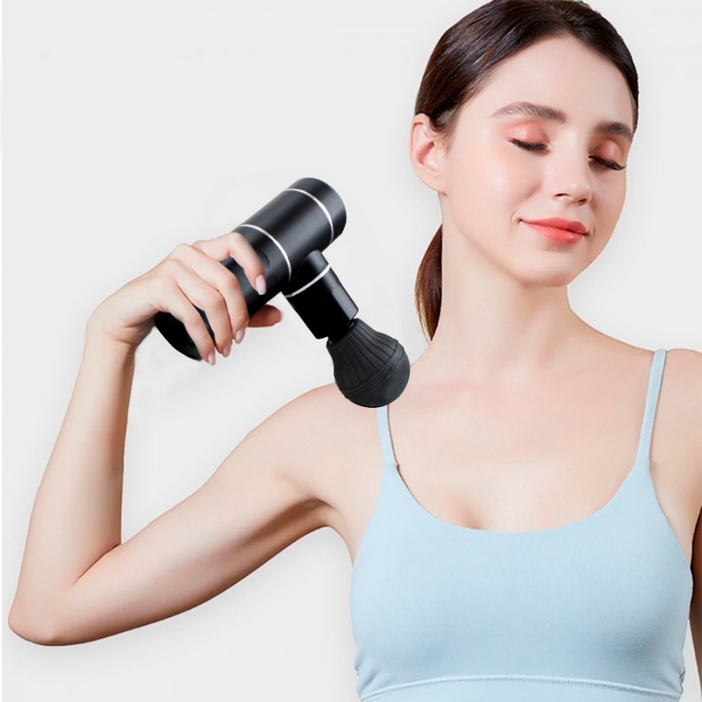 Pistola de masaje de percusión recargable...