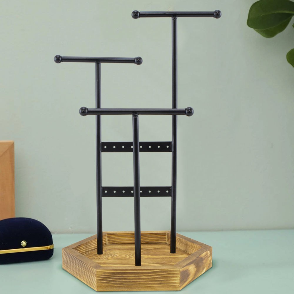 Joyero bandeja de madera expositor de Joyas...