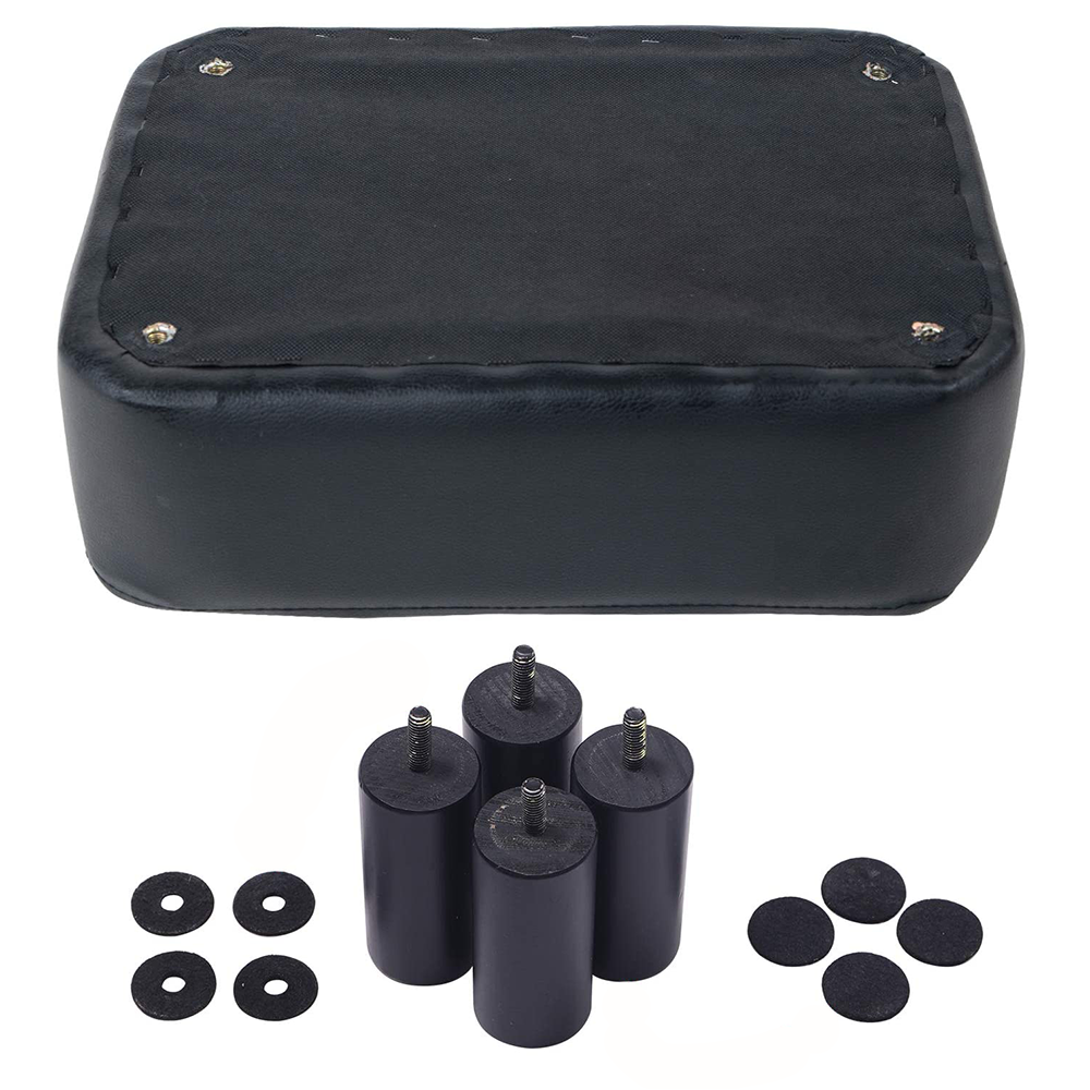 Reposapiés Puf rectangular Faux Leather pies de...