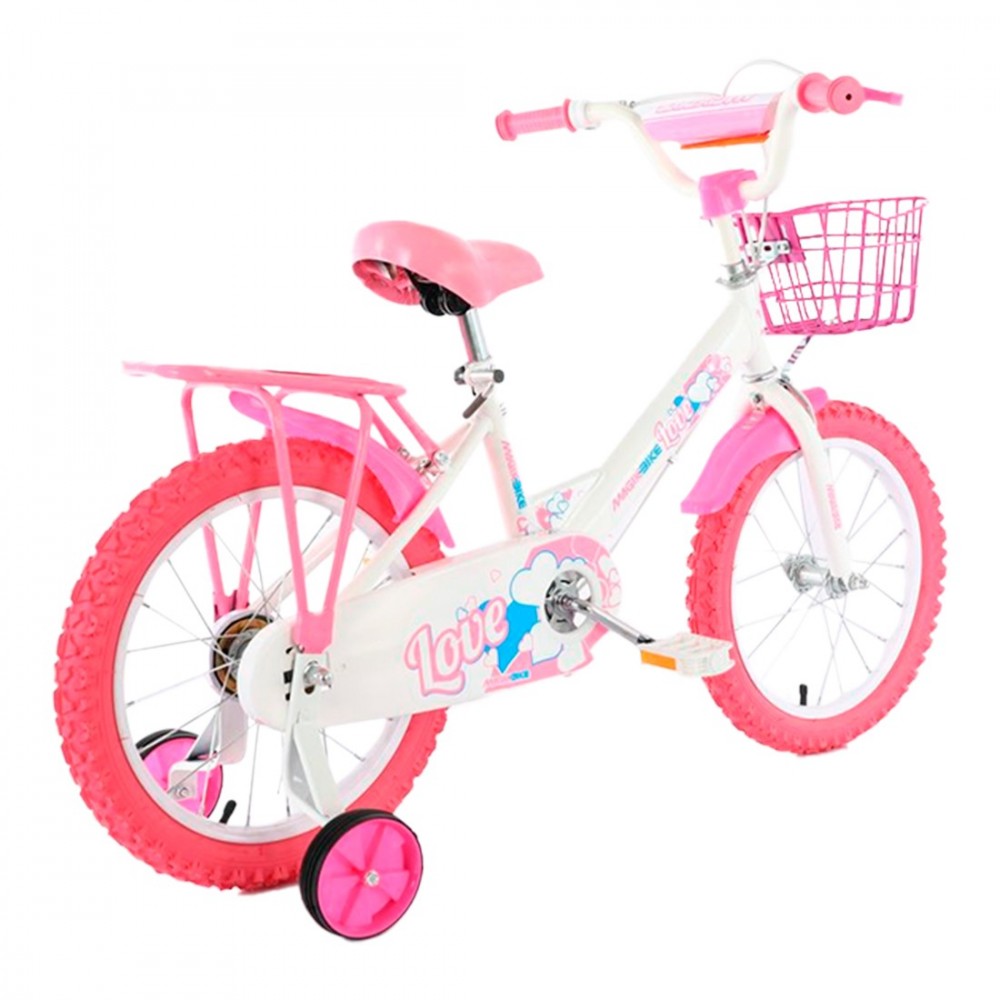 Bicicleta infantil mágica talla 16" LOVE line...