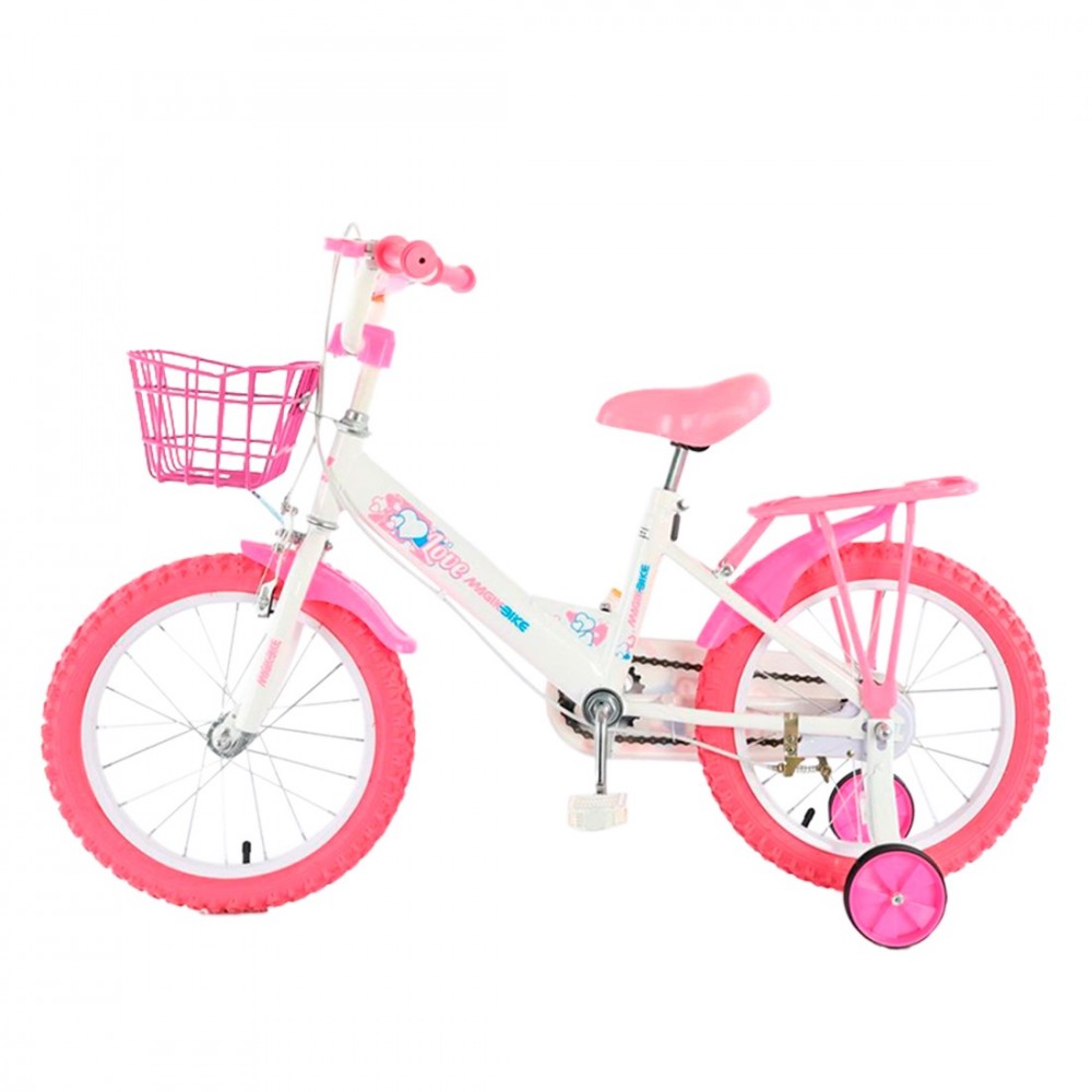 Bicicleta infantil mágica talla 16" LOVE line...