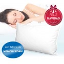 Almohada 100% relleno Memory Foam SALIA hipoalergénico y transpirable