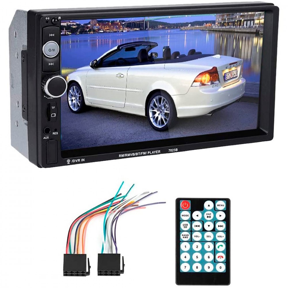 Car Stereo 2 Din MP5 Radio Display Bluetooth Screen mando