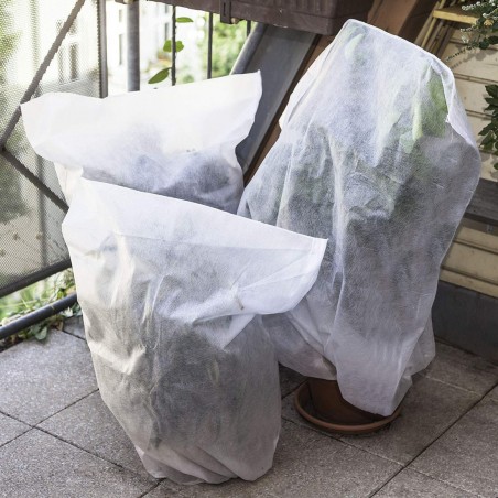 2 pz Capuchas para plantas TNT 100X80 bolsa anticongelante cubierta para plantas