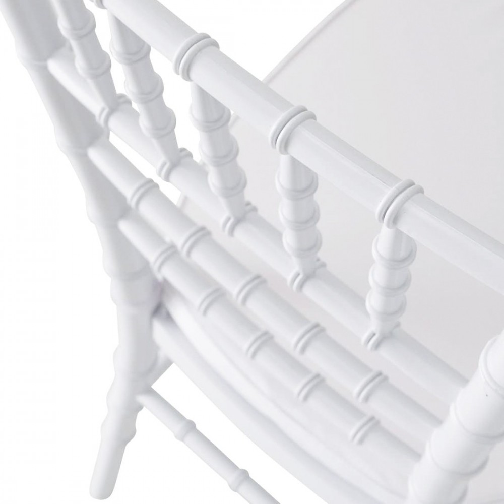Set de 4 sillas chiavari blancas Classic Design...