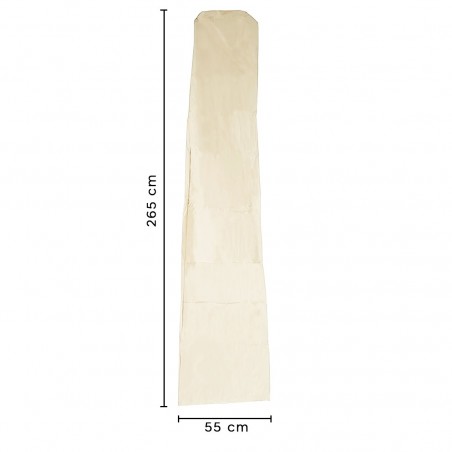 Funda de protección para sombrillas con cierre de cremallera e impermeable