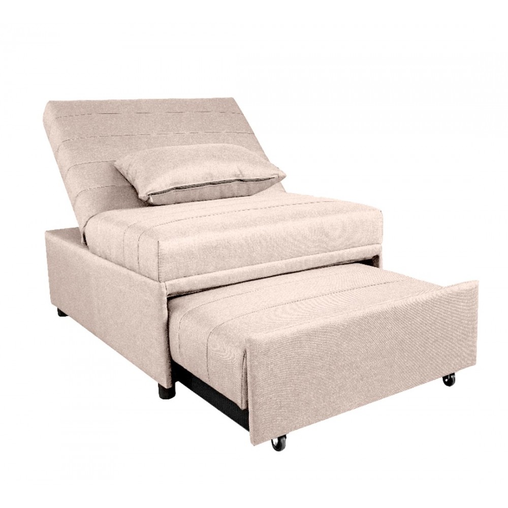 Sillón cama individual COOKIE con cojín de sofá...