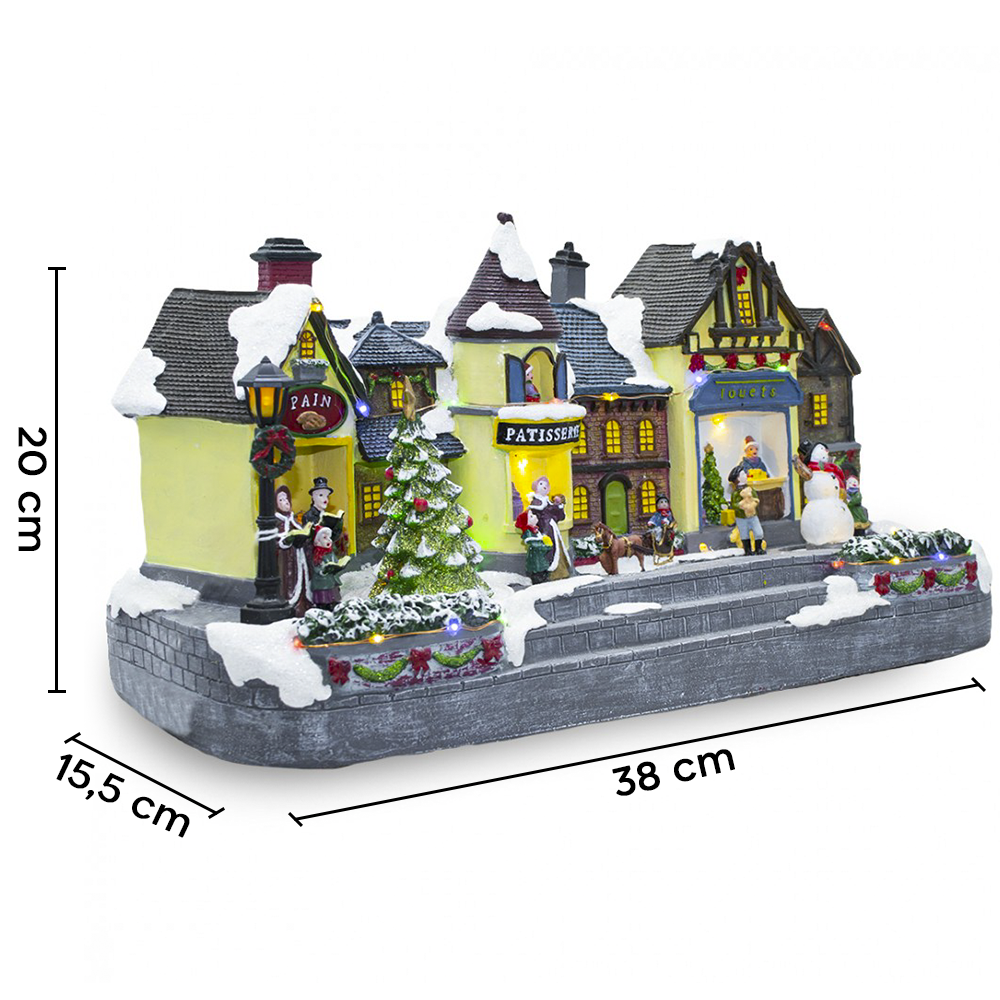 Christmas Village 361016 Carrusel con Luces,...