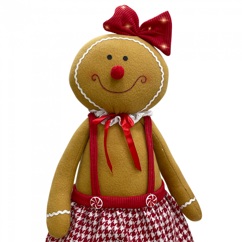 Decoración pan de jengibre femenina 100 cm...