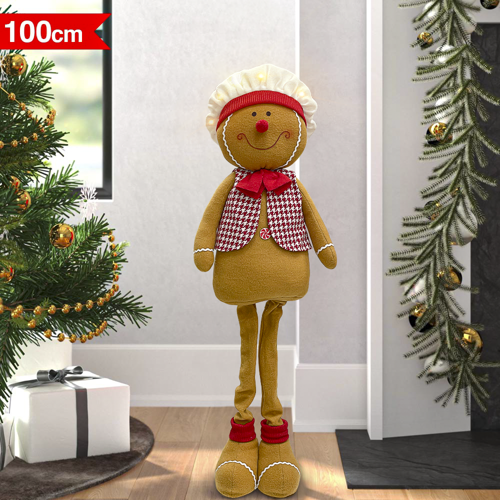 Adorno de pan de jengibre masculino 100cm...