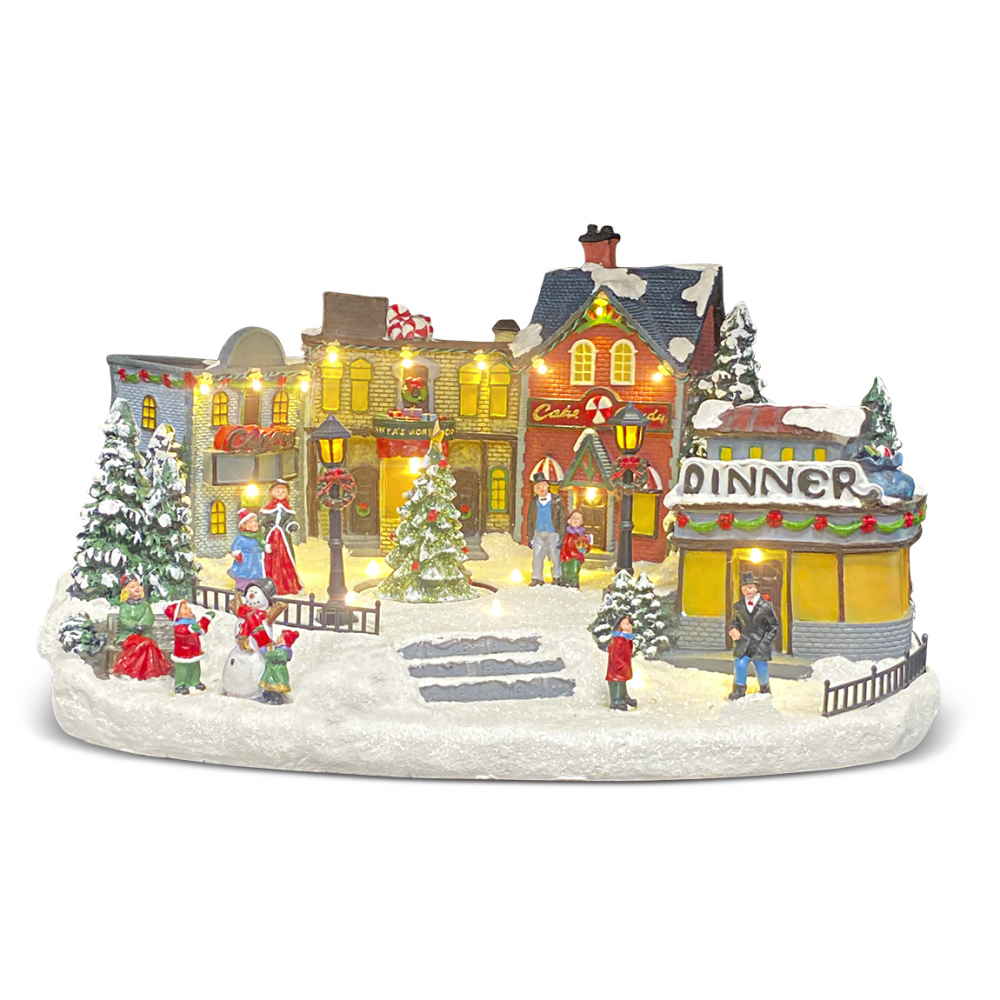 Aldea Navideña 361046 decoración con Luces,...