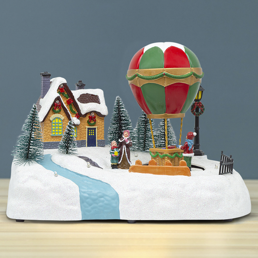 Aldea navideña 28x18x18cm 361060 Decoración con...